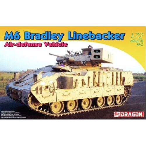 Dragon 1/72 M6 Bradley Linebacker Plastic Model Kit [7624]