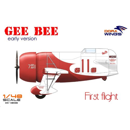 Dora Wings 1/48 Gee Bee Super Sportster R-1 (early version) Plastic Model Kit [48026]