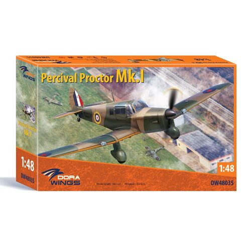 Dora Wings 1/48 Percival Proctor Mk.I Plastic Model Kit [48035]