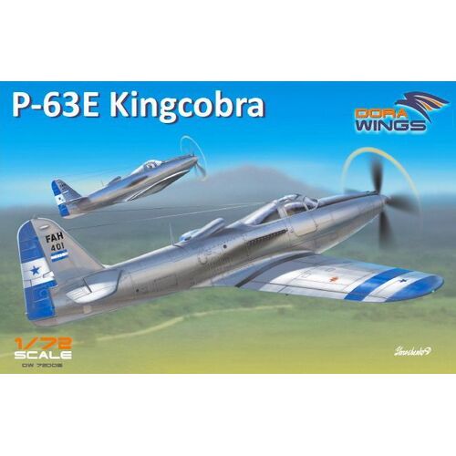 Dora Wings 1/72 Bell P-63E-1-BE Kingcobra Plastic Model Kit [72005]