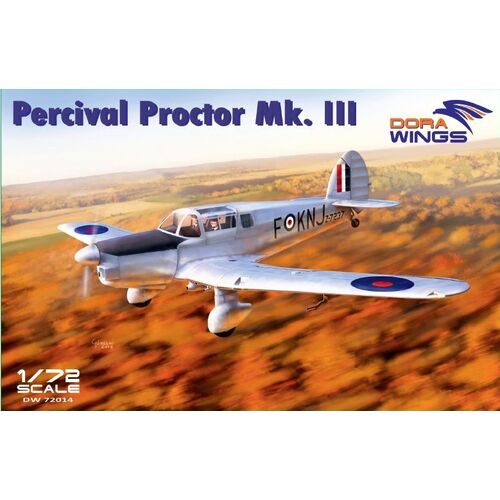 Dora Wings 1/72 Percival Proctor Mk.III Plastic Model Kit [72014]