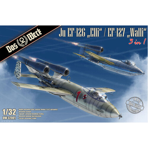 Das Werk 1/32 Ju EF-126 "Elli"/ EF-127 "Walli" Plastic Model Kit [DW32001]