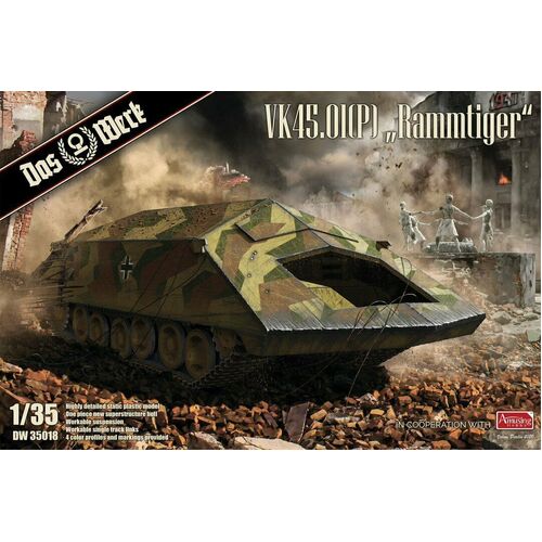 Das Werk VK45.01(P) "Rammtiger" Plastic Model Kit [DW35018]