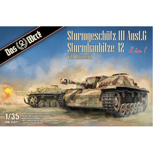 Das Werk 1/35 StuH / StuG III Plastic Model Kit [DW35021]