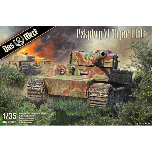 Das Werk 1/35 Pzkpfwg.VI Tiger I Plastic Model Kit [DW35028] [DW35028]