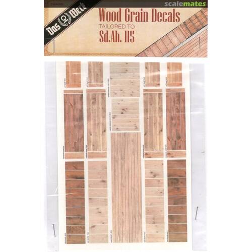 Das Werk Wood Grain Decals for Sd.Ah.115 - DW35003 Plastic Model Kit [DWA001]