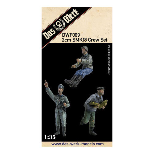 Das Werk 1/35 Set SMK - 3 figures Plastic Model Kit [DWF009]