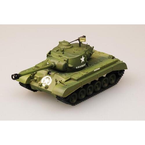 Easy Model 1/72 M26 “Pershing” Heavy Tank - No. 9, 8th Armored Div. Assembled Model [36200]