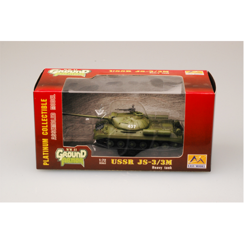 Easy Model 1/72 USSR JS-3/3M Heavy Tank - Chinese Border, 1972  Assembled Model [36247]