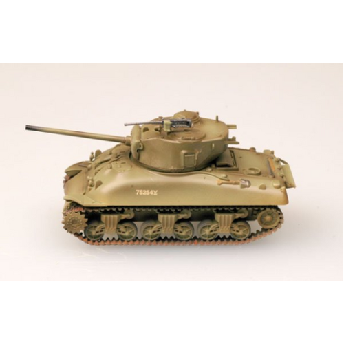 Easy Model 1/72 M4A1 Sherman (76)W Middle Tank - 7th Armored Brigade Assembled Model [36249]