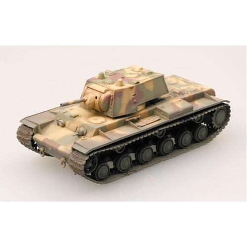 Easy Model 1/72 KV-1 - Russian Army 1941 "3 colors" Assembled Model [36275]