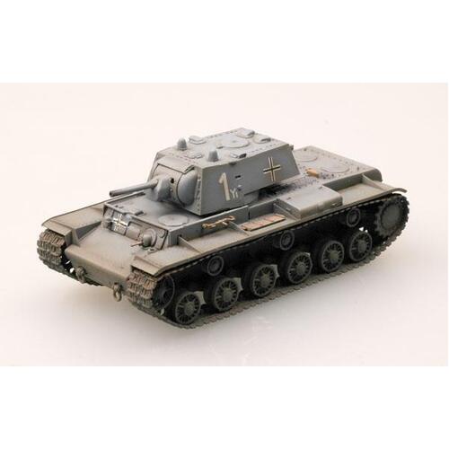 Easy Model 1/72 KV-1 - Captured of the 8th Panzer div. Assembled Model [36277]