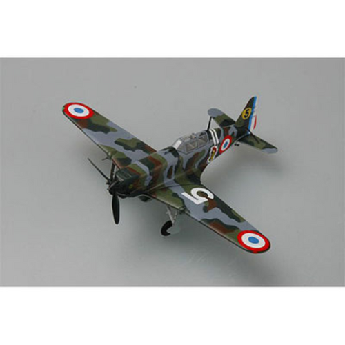 Easy Model 1/72 MS.406 - n°795 (L-824) GC III/6 . 6 Escadrille. Assembled Model [36327]