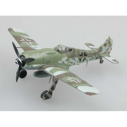 Easy Model 1/72 FW190 Focke Wulf A-8 Durt Buhligen, commander of JG2. 1944 Assembled Model [36362]