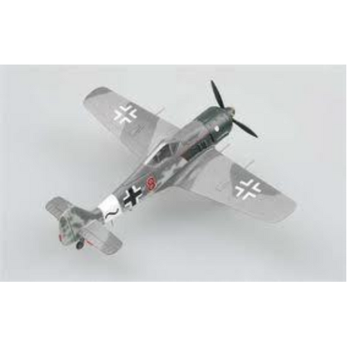 Easy Model 1/72 FW190 Focke Wulf A-8 "RED 8" IV./JG3, Uffz.Willi Maximowitz Assembled Model [36364]