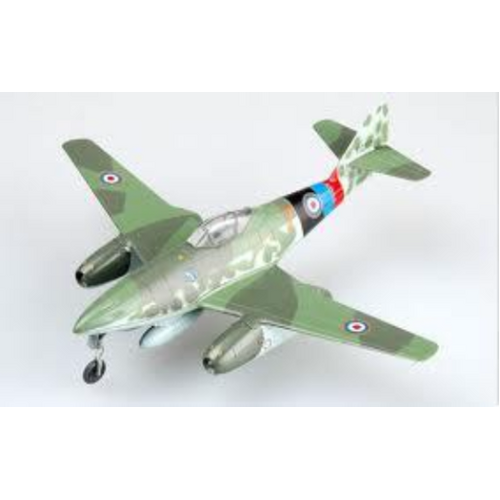 Easy Model 1/72 Me262 Messerschmitt A-1a "Yellow 7" Captured by UK Lubeca Assembled Model [36367]