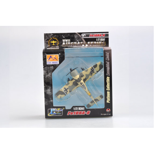 Easy Model 1/72 FW190A-6 Focke Wulf, 5./JG54.Autumn 1943 Assembled Model [36400]