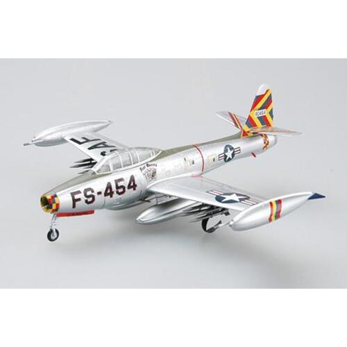 Easy Model 1/72 F-84G Thunderjet "Four Queens/OLIE" Joe Davis 58 FBG 1953 Assembled Model [36800]