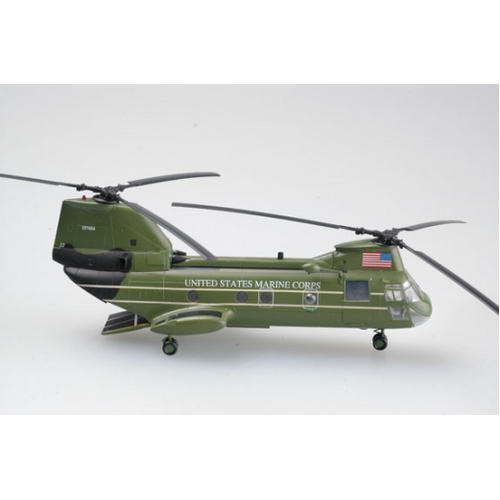 Easy Model 1/72 Helicopter - CH-46F Sea Knight 157684 HMX-1 Assembled Model [37004]