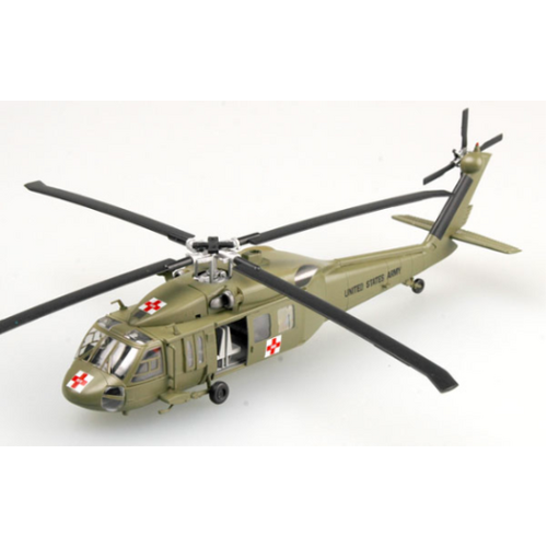 Easy Model 1/72 Helicopter - UH-60A Blackhawk 508th 101st airborne Assembled Model [37018]