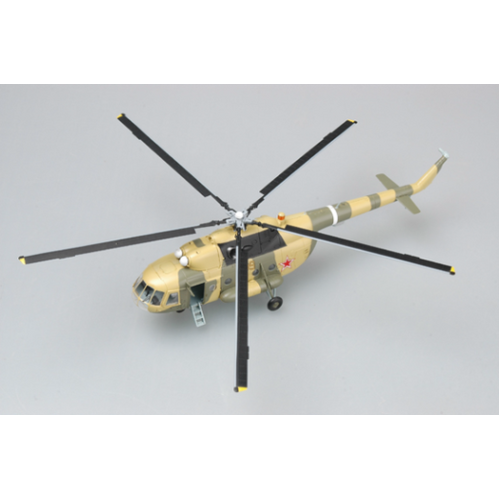 Easy Model 1/72 Helicopter - Mi-8 Hip-C Russian Air Force Mi-8T, Yellow 09   Assembled Model [37040]