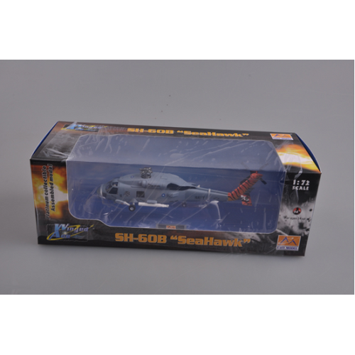 Easy Model 1/72 Helicopter - SH-60B Seahawk, HSL-43 Battlecats Assembled Model [37088]