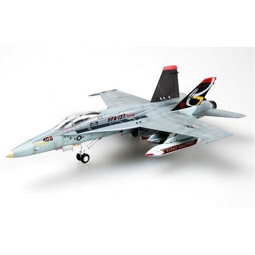 Easy Model 1/72 F/A-18C Hornet US Navy VFA-137 NE-402 Assembled Model [37115]