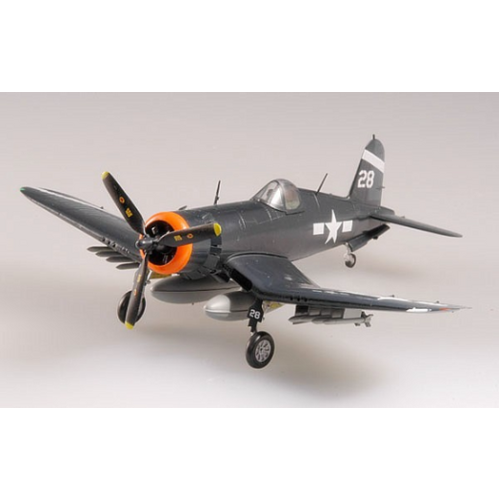 Easy Model 1/72 F4U-1D USS HANCOCK 1945 Assembled Model [37232]