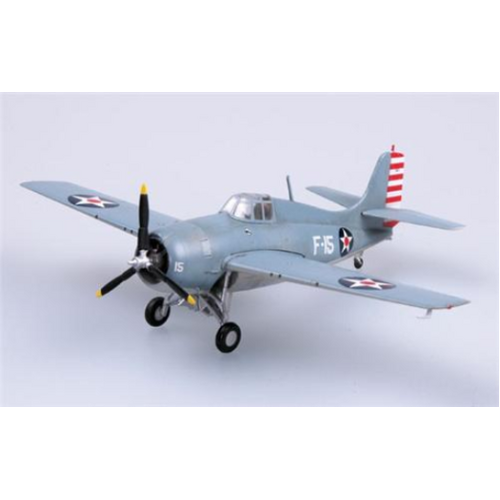 Easy Model 1/72 F4F-3 Wildcat VF-3, USS Lexington - Battle of the Coral Sea Assembled Model [37246]