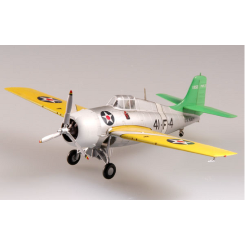 Easy Model 1/72 F4F-3 Wildcat VF-41 aboard USS Ranger - Atlantic early 1941 Assembled Model [37247]