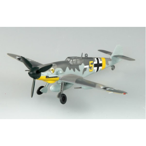 Easy Model 1/72 Bf109G-2 Messerschmitt VI/JG51 1942 Assembled Model [37255]