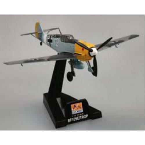 Easy Model 1/72 Bf109E-7/TROP 1/JG27 Messerschmitt Assembled Model [37280]