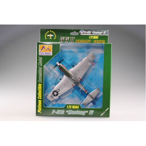 Easy Model 1/72 P-51K Mustang Lt.Col. Older 23rd FG Assembled Model [37293]