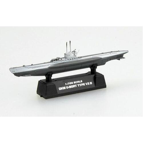 Easy Model 1/700 Submarine - DKM U-boat German Navy U7B Assembled Model [37313]