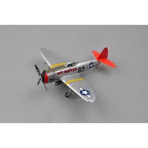 Easy Model 1/48 P-47D Thunderbolt RAT HUNTER Assembled Model [39309]