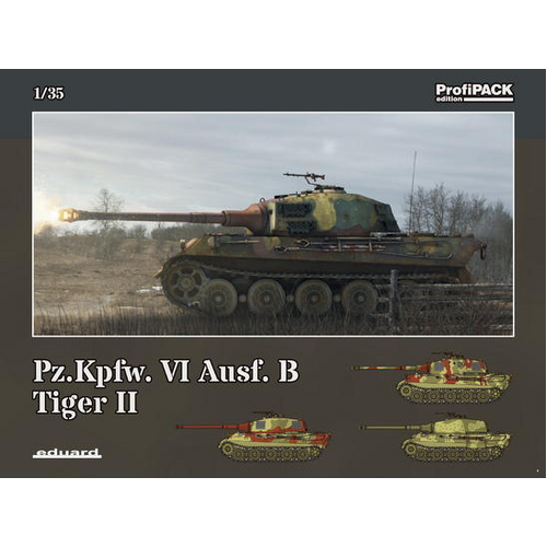 Eduard 1/35 Pz.Kpfw. VI Ausf. B Tiger II Plastic Model Kit