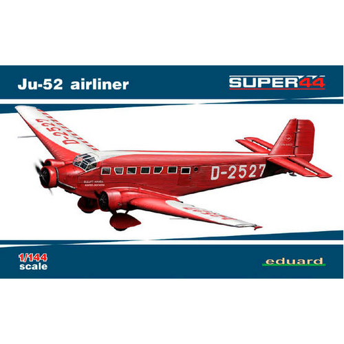 Eduard 1/144 Ju 52 airliner Plastic Model Kit