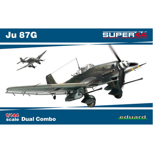 Eduard 1/144 Ju 87G DUAL COMBO Plastic Model Kit