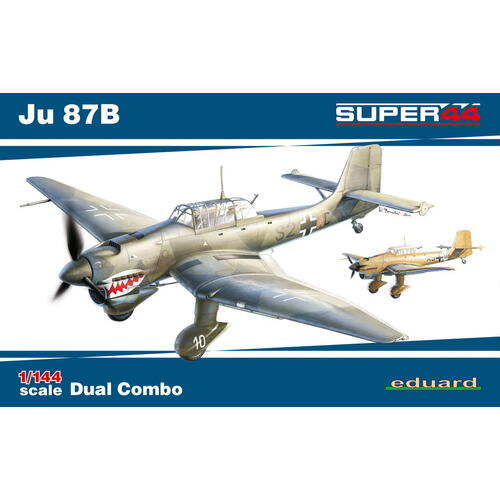 Eduard 1/144 Ju 87B DUAL COMBO Plastic Model Kit