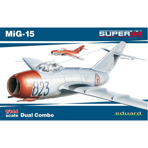 Eduard 1/144 MiG-15 DUAL COMBO Plastic Model Kit