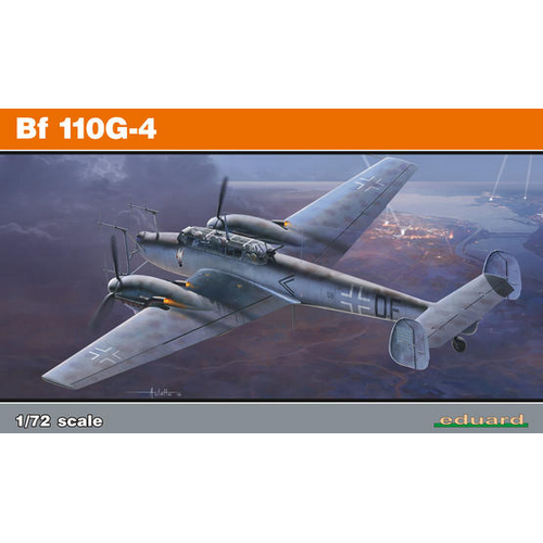 Eduard 1/72 Bf 110G-4 Plastic Model Kit