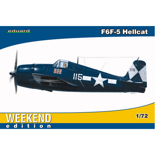 Eduard 1/72 F6F-5 Hellcat Plastic Model Kit