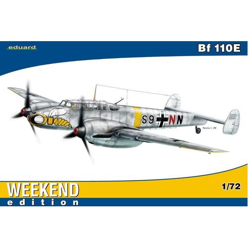 Eduard 1/72 Bf 110E Plastic Model Kit