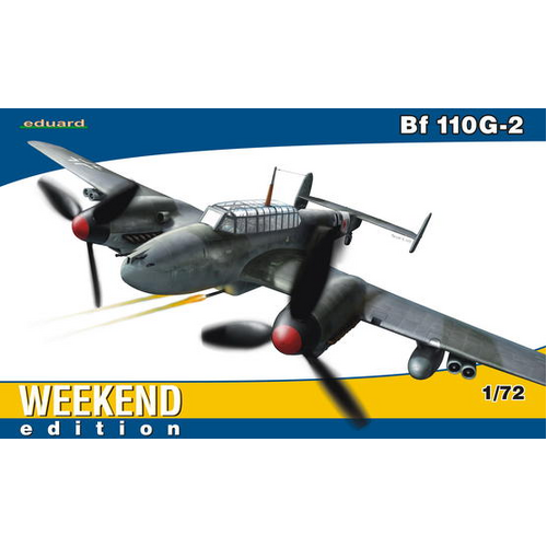 Eduard 1/72 Bf 110G-2 Plastic Model Kit