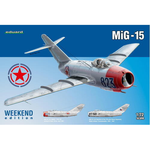 Eduard 1/72 MiG-15 Plastic Model Kit