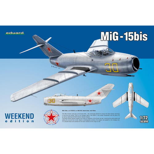 Eduard 1/72 MiG-15bis Plastic Model Kit