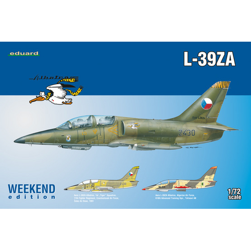 Eduard 1/72 L-39ZA Plastic Model Kit