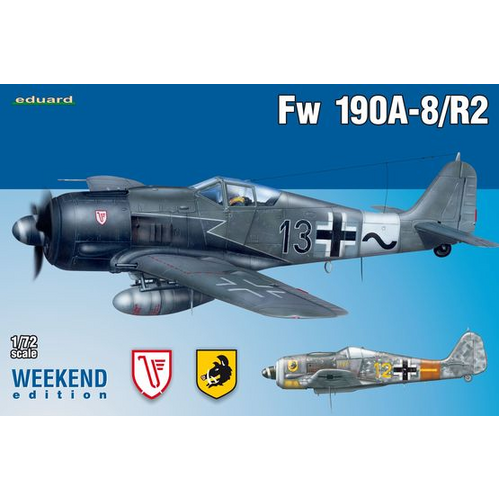 Eduard 1/72 Fw 190A-8/R2 Plastic Model Kit