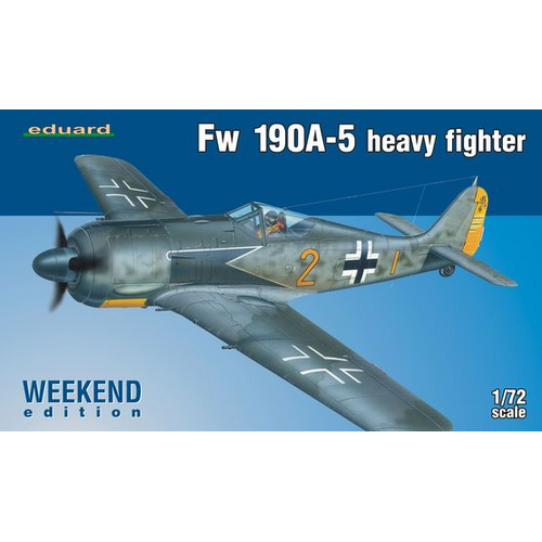 Eduard 1/72 Fw 190A-5 heavy fighter Plastic Model Kit