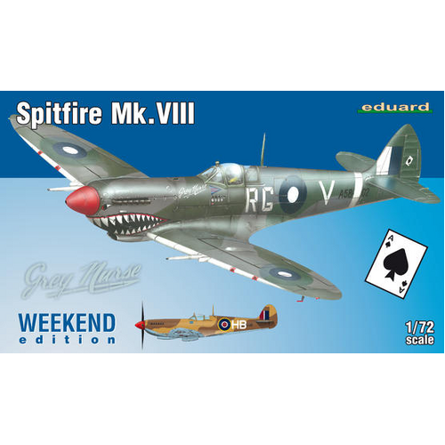 Eduard 1/72 Spitfire Mk.VIII Plastic Model Kit